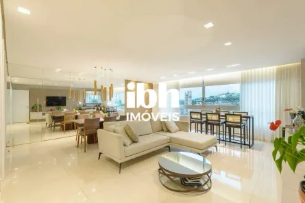 Apartamento com 3 Quartos para alugar, 124m² no Vale do Sereno, Nova Lima