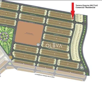 Lote/Terreno à venda, 244m² no Residencial Parque das Flores, Mirassol