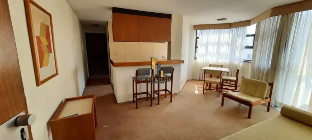 Flat com 1 Quarto para alugar, 50m² no Santo Amaro, São Paulo