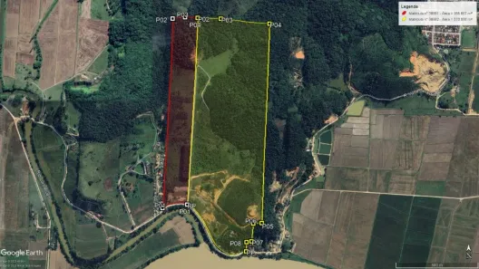 Lote/Terreno à venda, 780000m² no Barranco Alto, Ilhota