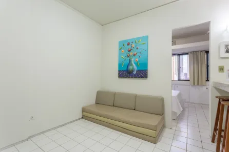 Flat com 1 Quarto para alugar, 34m² no Boa Viagem, Recife