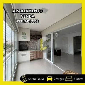 Apartamento com 3 Quartos à venda, 97m² no Santa Paula, São Caetano do Sul