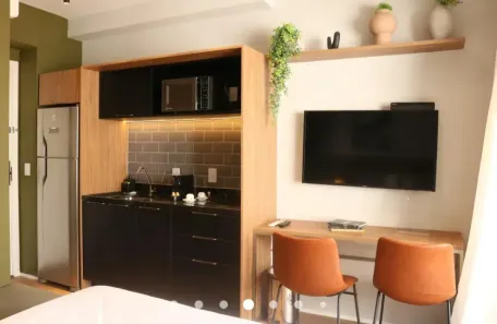 Apartamento com 1 Quarto para alugar, 24m² no Perdizes, São Paulo