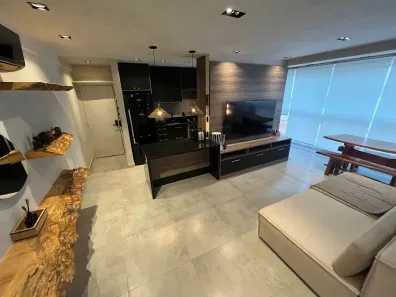 Apartamento com 1 Quarto à venda, 55m² no Ponta da Praia, Santos
