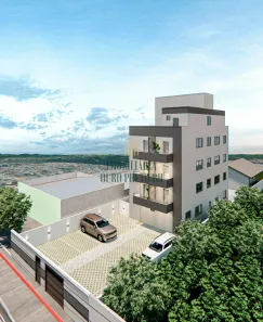 Apartamento com 2 Quartos à venda, 47m² no Serra Dourada, Vespasiano