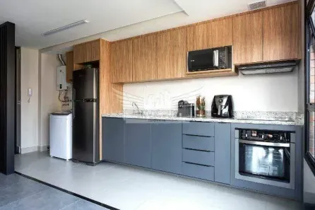 Flat com 1 Quarto para alugar, 43m² no Campestre, Santo André