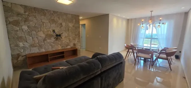 Apartamento com 3 Quartos para alugar, 98m² no Jordanópolis, Arujá