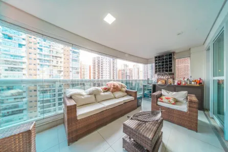 Apartamento com 3 Quartos para alugar, 180m² no Jardim Anália Franco, São Paulo