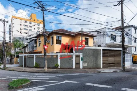 Imóvel Comercial com 2 Quartos para alugar, 177m² no Embaré, Santos