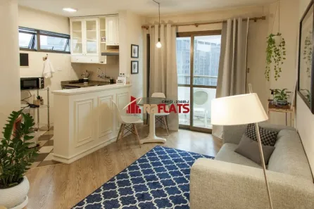 Flat com 1 Quarto à venda, 48m² no Bela Vista, São Paulo