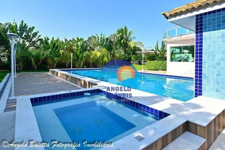 Casa de Condomínio com 5 Quartos para venda ou aluguel, 560m² no Bougainvillee Residencial IV, Peruíbe