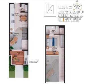 Apartamento com 1 Quarto à venda, 61m² no Pedra Branca, Palhoça
