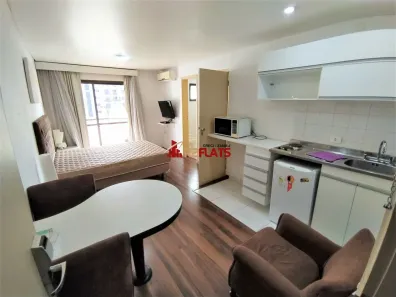 Flat com 1 Quarto para alugar, 32m² no Cerqueira César, São Paulo