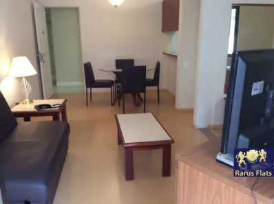 Flat com 1 Quarto para alugar, 41m² no Cerqueira César, São Paulo