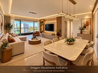 Apartamento com 3 Quartos à venda, 130m² no Cocó, Fortaleza