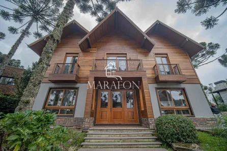 Casa de Condomínio com 4 Quartos à venda, 600m² no Aspen Mountain, Gramado