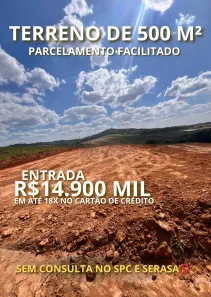 Lote/Terreno à venda, 500m² no Altos de Caucaia (Caucaia do Alto), Cotia