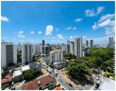 Apartamento com 1 Quarto para alugar, 32m² no Tamarineira, Recife