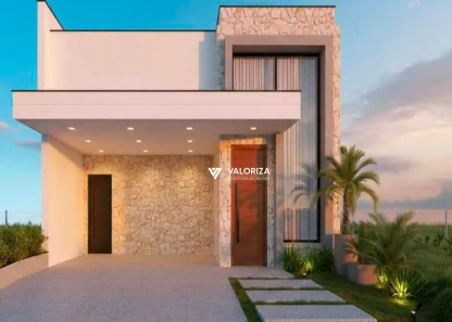 Casa de Condomínio com 3 Quartos à venda, 130m² no Wanel Ville, Sorocaba