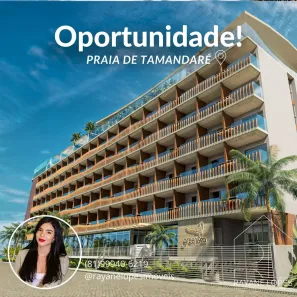 Apartamento com 1 Quarto à venda, 20m² no Tamandaré, Praia de Tamandaré