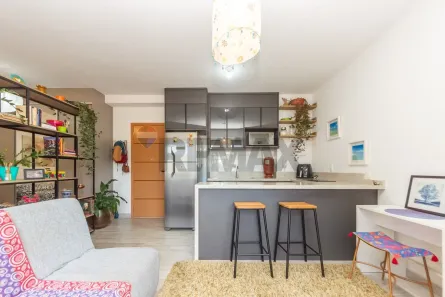 Apartamento com 1 Quarto à venda, 41m² no Santo Amaro, São Paulo