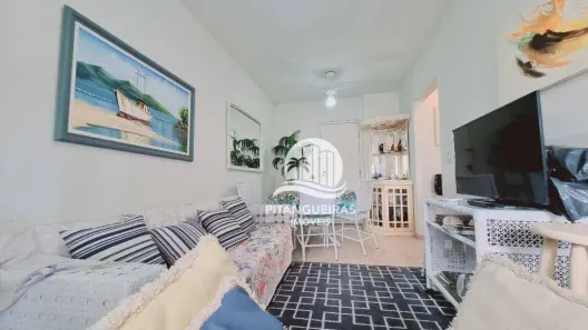 Apartamento com 2 Quartos para alugar, 76m² no Pitangueiras, Guarujá