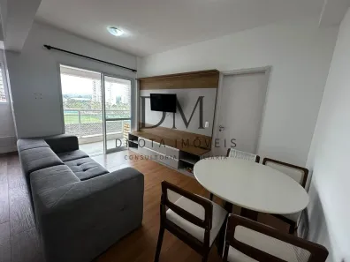 Apartamento com 1 Quarto para alugar, 49m² no Vila Mogilar, Mogi das Cruzes