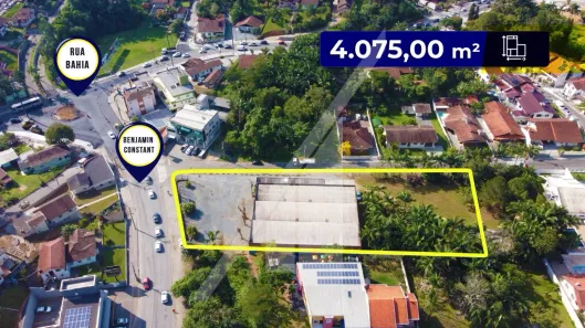 Lote/Terreno à venda, 4075m² no Do Salto, Blumenau