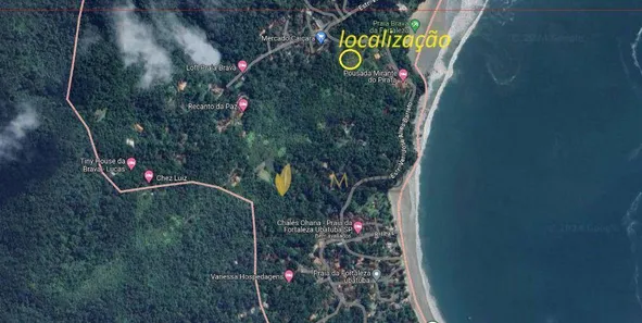 Lote/Terreno à venda, 5000m² no Praia da Fortaleza, Ubatuba