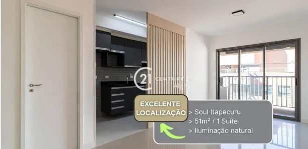 Apartamento com 1 Quarto para alugar, 51m² no Alphaville Centro Industrial e Empresarial/Alphaville., Barueri