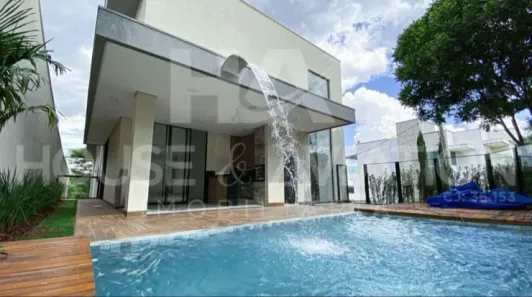 Casa de Condomínio com 5 Quartos à venda, 302m² no Condomínio do Lago 1ª Etapa, Goiânia
