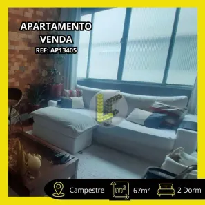 Apartamento com 2 Quartos à venda, 67m² no Campestre, Santo André