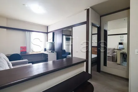 Apartamento com 1 Quarto para alugar, 32m² no Alphaville Centro Industrial e Empresarial/Alphaville., Barueri