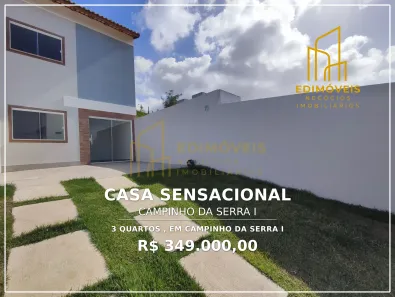 Casa com 3 Quartos à venda, 70m² no Campinho da Serra I, Serra