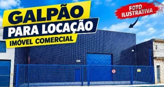 Galpão/Depósito/Armazém para alugar, 580m² no Vila Flórida, Guarulhos