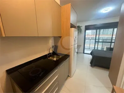 Apartamento com 1 Quarto para alugar, 26m² no Jardim das Acácias, São Paulo