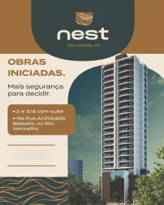 Apartamento com 3 Quartos à venda, 75m² no Rio Vermelho, Salvador