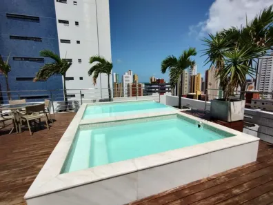 Flat com 1 Quarto à venda, 22m² no Manaíra, João Pessoa