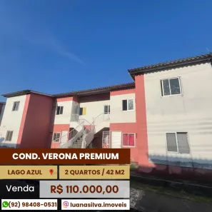 Apartamento com 2 Quartos à venda, 42m² no Lago Azul, Manaus