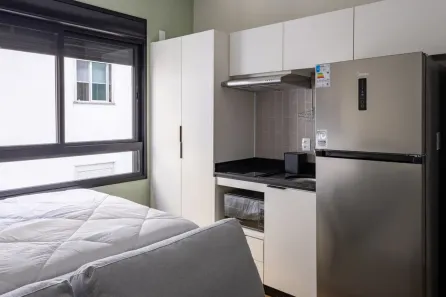 Apartamento com 1 Quarto para alugar, 19m² no Centro, Florianópolis