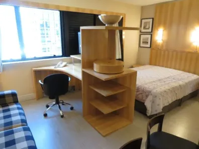 Flat com 1 Quarto para alugar, 29m² no Itaim Bibi, São Paulo