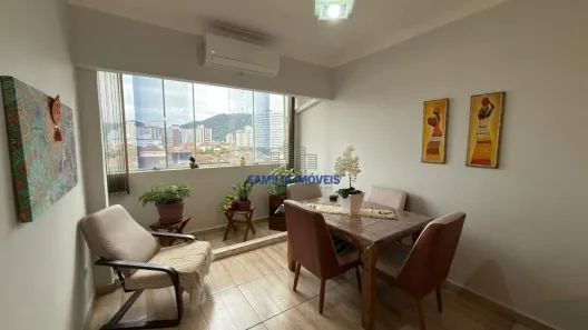 Apartamento com 2 Quartos à venda, 84m² no Campo Grande, Santos