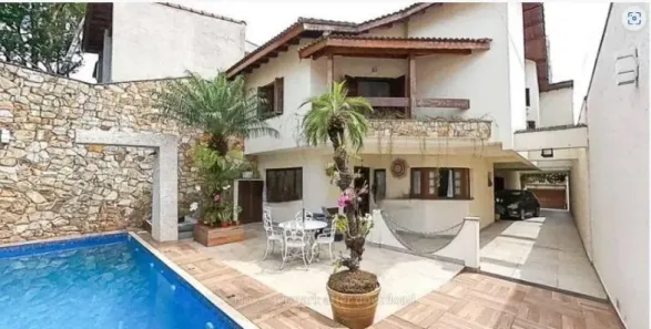 Sobrado com 4 Quartos para alugar, 495m² no Campestre, Santo André