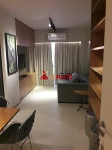 Flat com 1 Quarto para alugar, 45m² no Cerqueira César, São Paulo