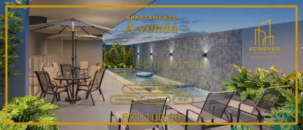 Apartamento com 2 Quartos à venda, 56m² no Coqueiral de Itaparica, Vila Velha