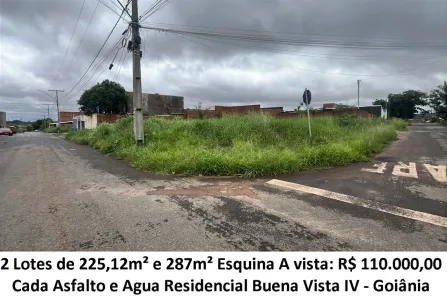 Lote/Terreno à venda, 225m² no Residencial Buena Vista I, Goiânia