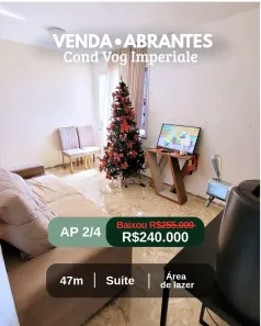 Apartamento com 2 Quartos à venda, 47m² no Vila de Abrantes (Abrantes), Camaçari