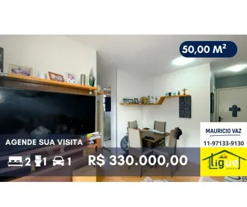 Apartamento com 2 Quartos à venda, 50m² no Jardim Ester Yolanda, São Paulo
