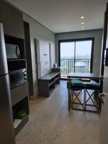 Apartamento com 1 Quarto para alugar, 34m² no Santo Amaro, São Paulo
