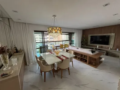 Apartamento com 4 Quartos para alugar, 145m² no Alphaville I, Salvador